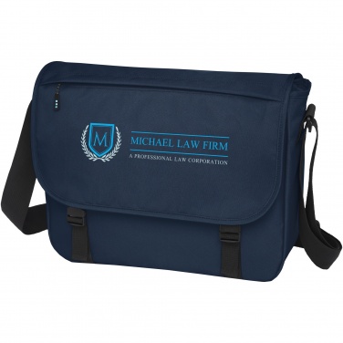 Logotrade promotional gift picture of: Baikal GRS RPET 15" laptop bag 12L